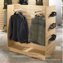 Creative Retail Display Ideas To Add Brand Value Merchandising Interactive Bamboo Slatwall Clothing Shop Display Unit